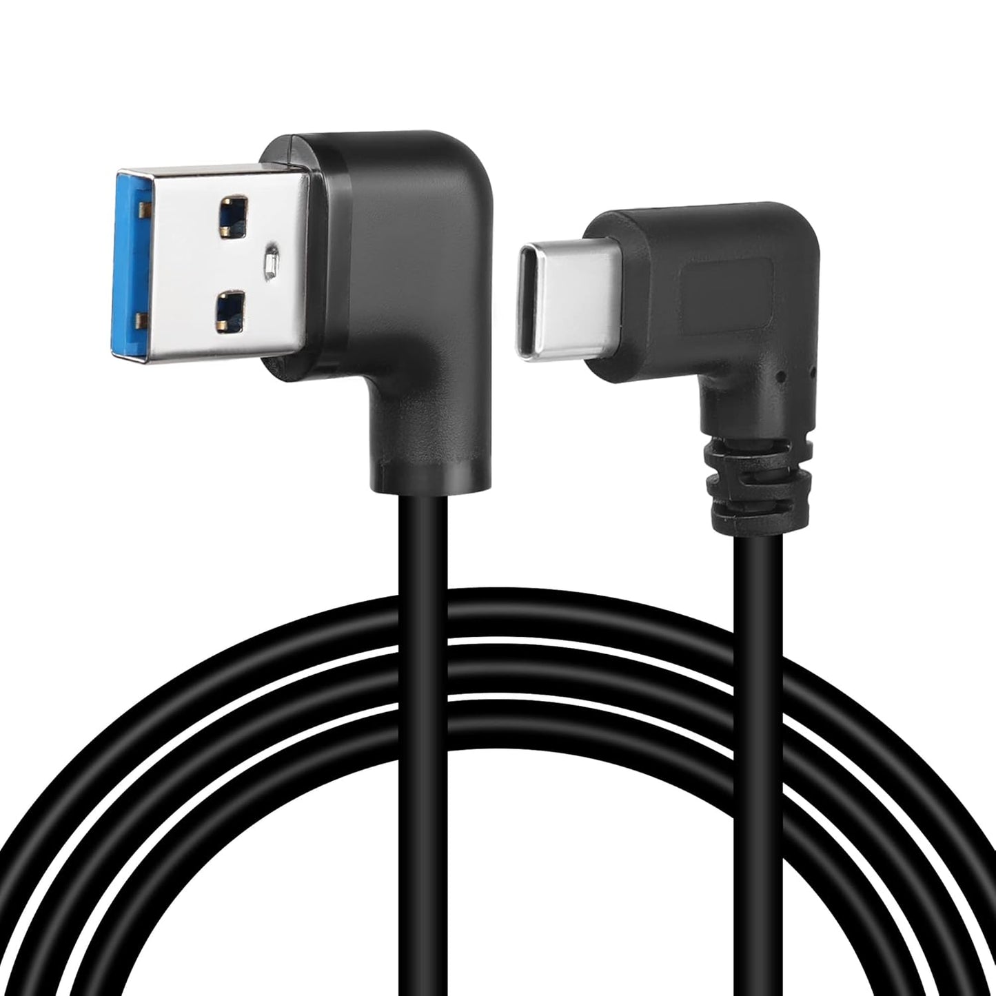 90 Degree 18W USB C Phone Cable (3 Feet)