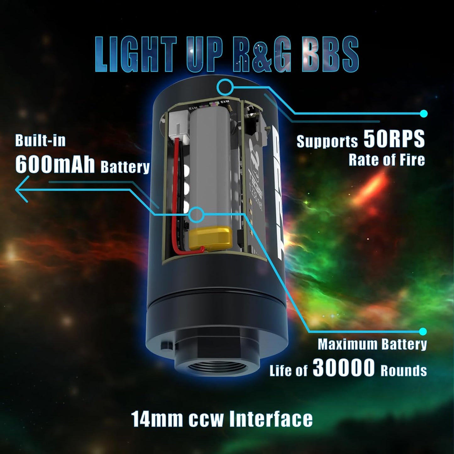 T238-Airsoft Tracer Unit Lite RGB (In Store Pickup)
