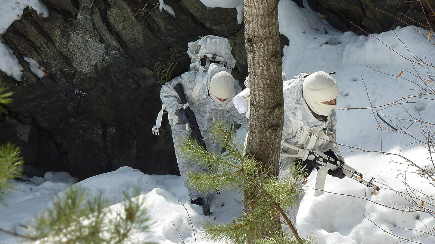 Multicam Alpine Over Whites. Top & Bottom (Unisex M-XXL)