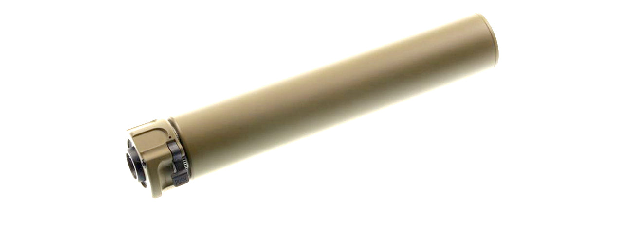 Atlas Custom Works 14mm CCW QD SOCOM 762-RC Mock Suppressor with Flash Hider (Color: Desert Tan)