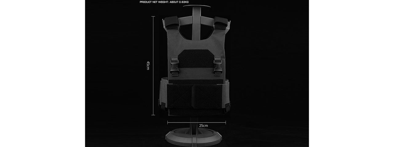 Lightweight Tactical Plate Carrier Set