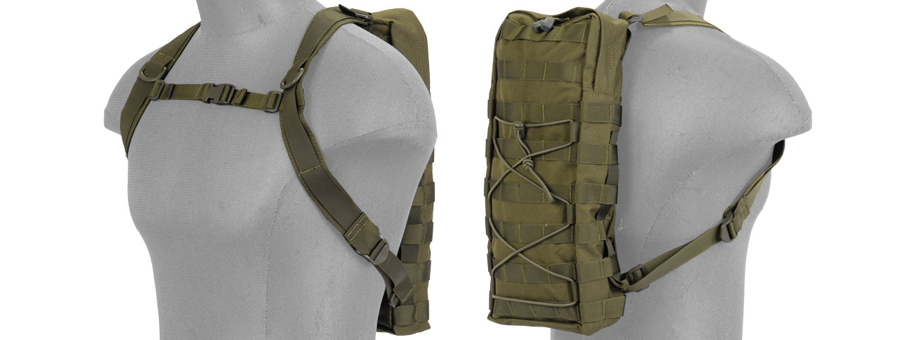 Molle Hydration Carrier w/ Backpack Straps