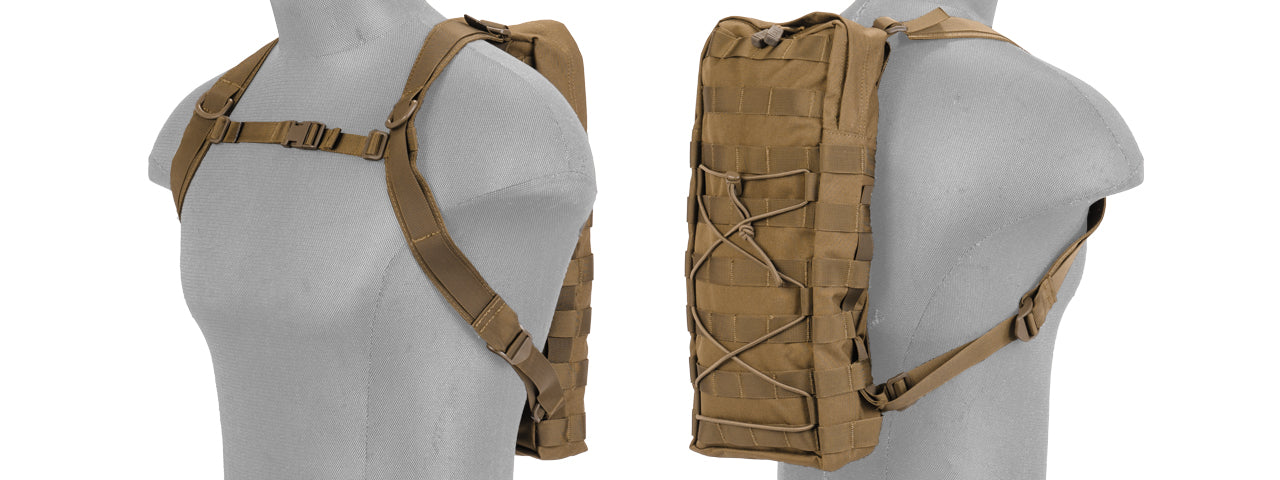 Molle Hydration Carrier w/ Backpack Straps