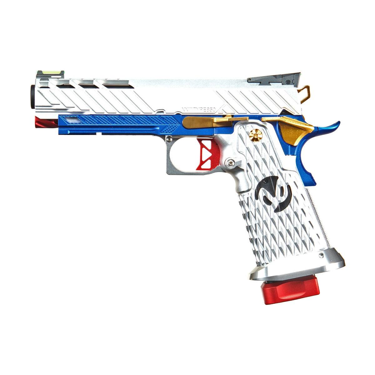 Custom Tokyo Marui "White Devil" Hi-Capa 5.1 GBB Airsoft Pistol
