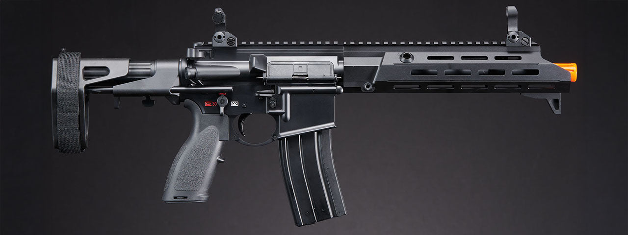 Golden Eagle GBBR Airsoft Rifle w/ 11" M LOK Handguard and Mock Suppressor