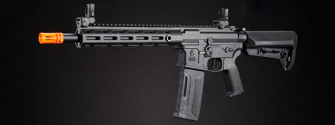 Lancer Tactical Gen 3 Hellion M-LOK 10" M4 AEG w/ Ambidextrous NSR Receiver, NSR Stock