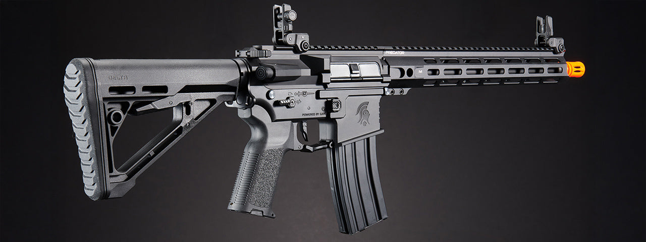 Lancer Tactical Gen 4 Predator 13" Carbine AEG w/ Aster II Bluetooth ETU (Black)
