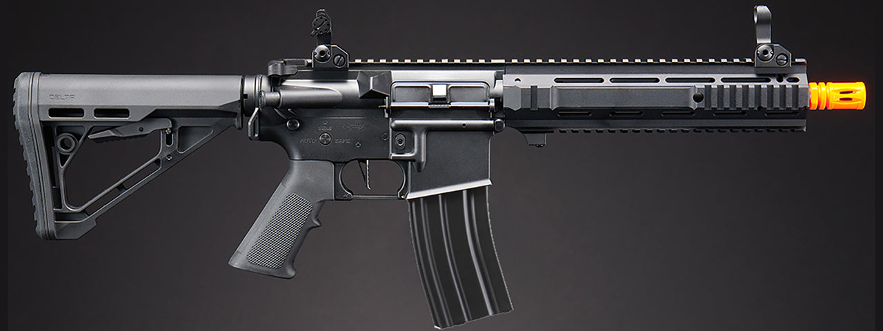 Lancer Tactical Gen 4 L119A2 M4/M16 Full Metal Airsoft Rifle - (Black)