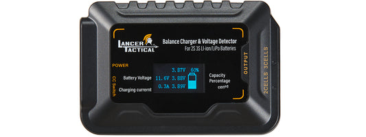 Lancer Tactical Li-Po Smart Pro Compact Balance Battery Charger - (Black)