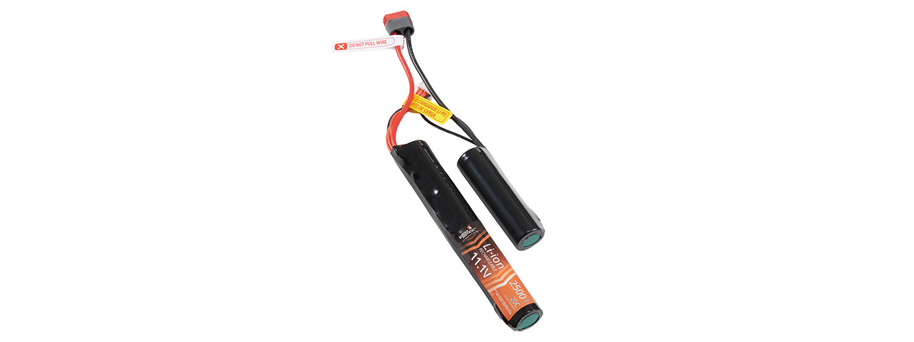 Lancer Tactical 11.1V 2500mAh 20C Nunchuck Li-Ion Battery