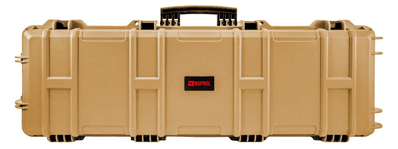 Nuprol Heavy Duty Large Hard Case 43" with Pick and Pluck Foam - Black