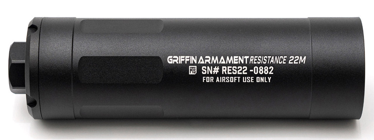 PTS Griffin Armament Resistance22 14mm CCW Direct Thread Mock Suppressor