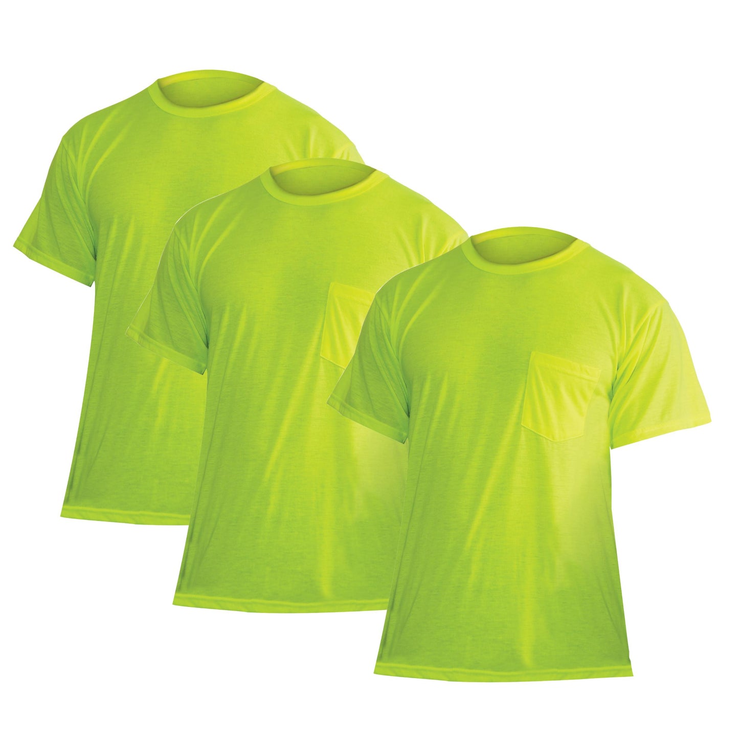 Rothco Moisture Wicking Pocket T-Shirt - Safety Green