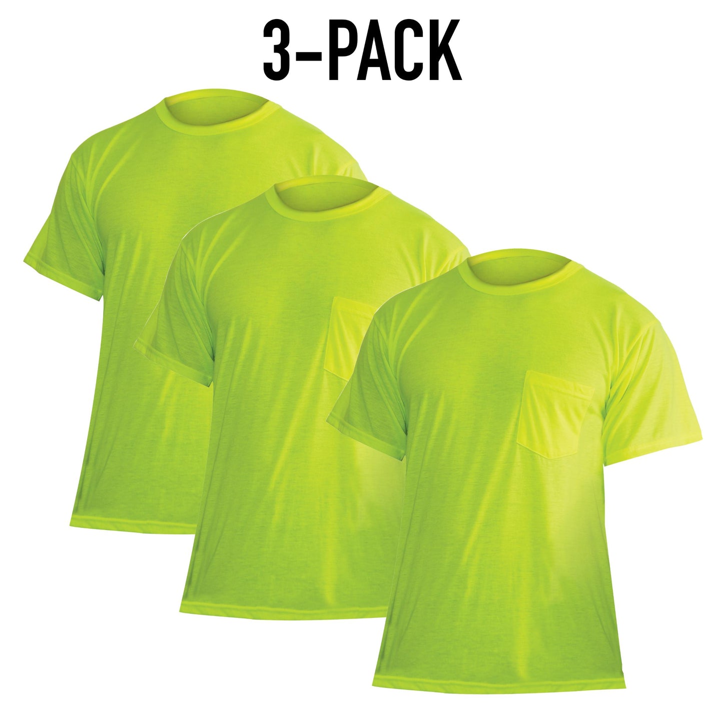Rothco Moisture Wicking Pocket T-Shirt - Safety Green