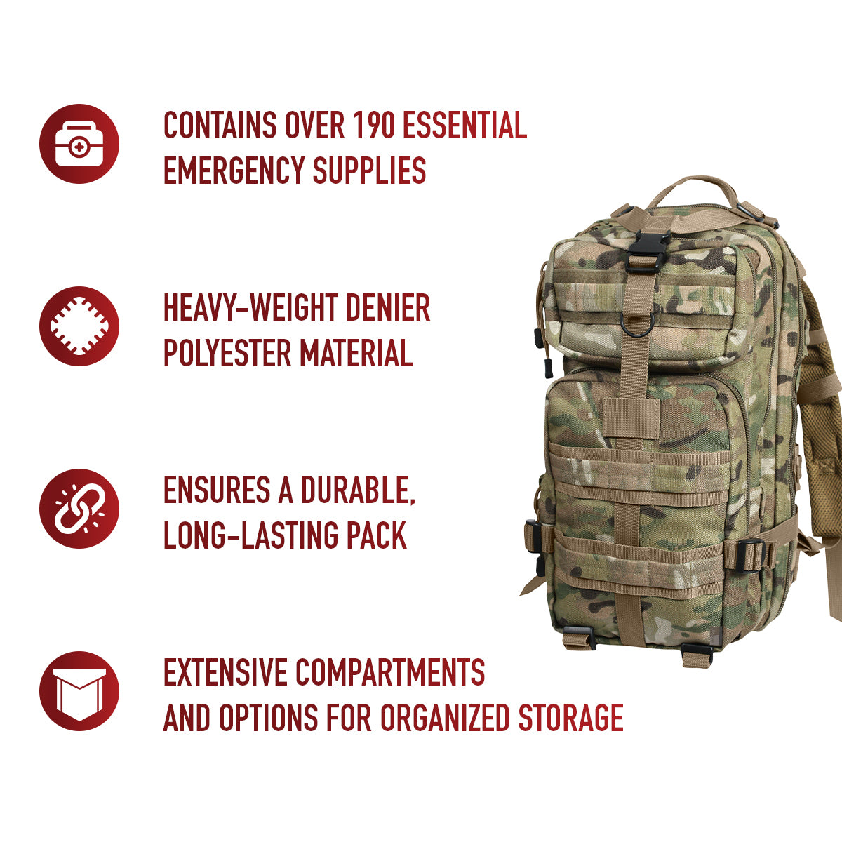 Rothco Trauma Kit Backpack
