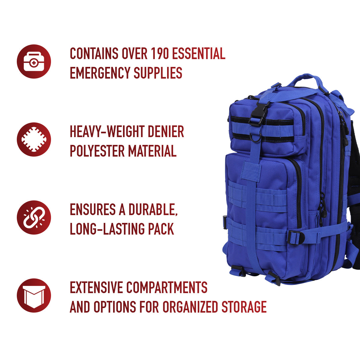 Rothco Trauma Kit Backpack