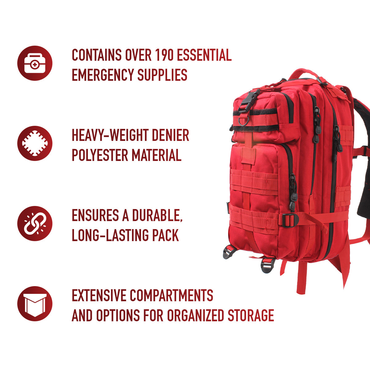 Rothco Trauma Kit Backpack