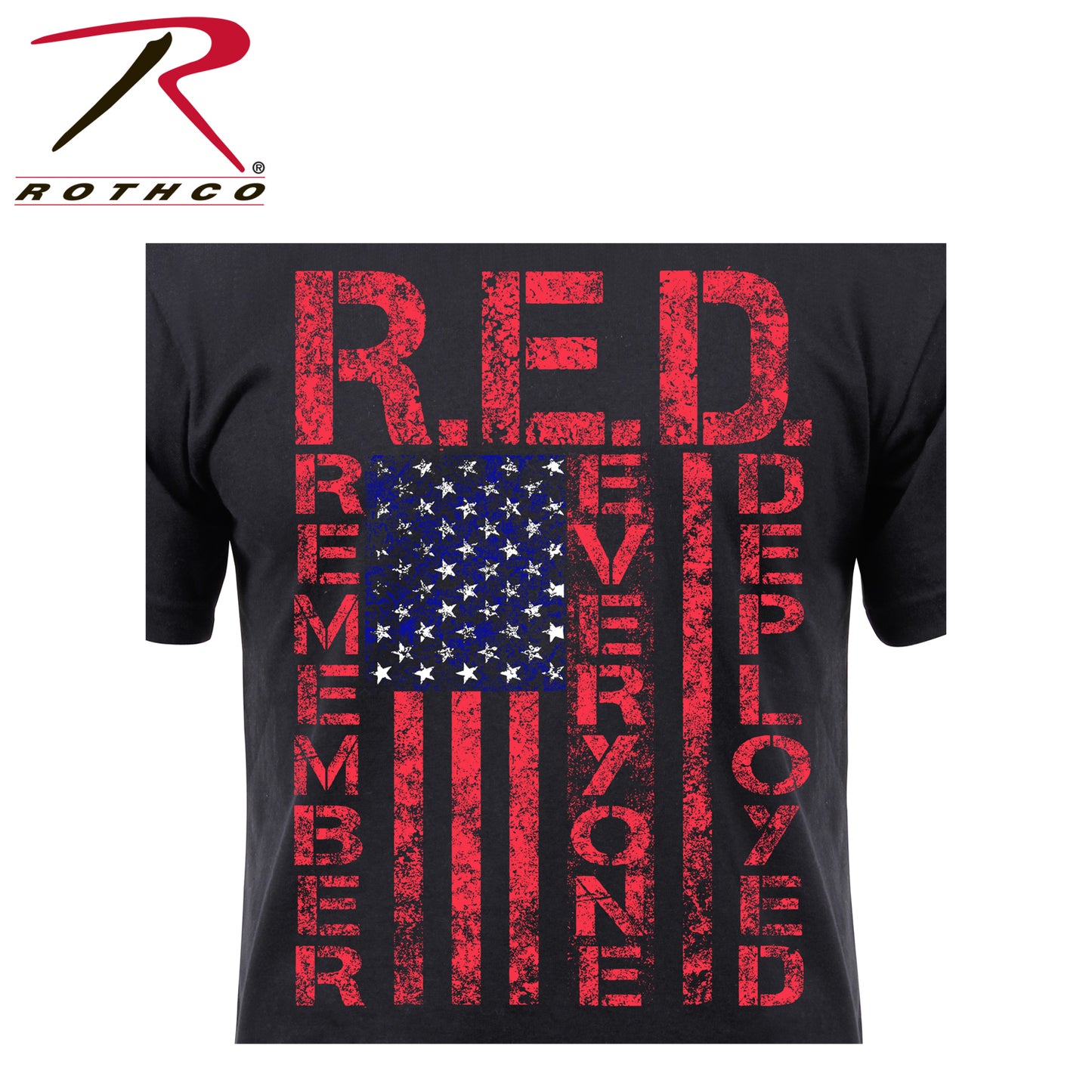 Rothco Athletic Fit R.E.D. (Remember Everyone Deployed) T-Shirt