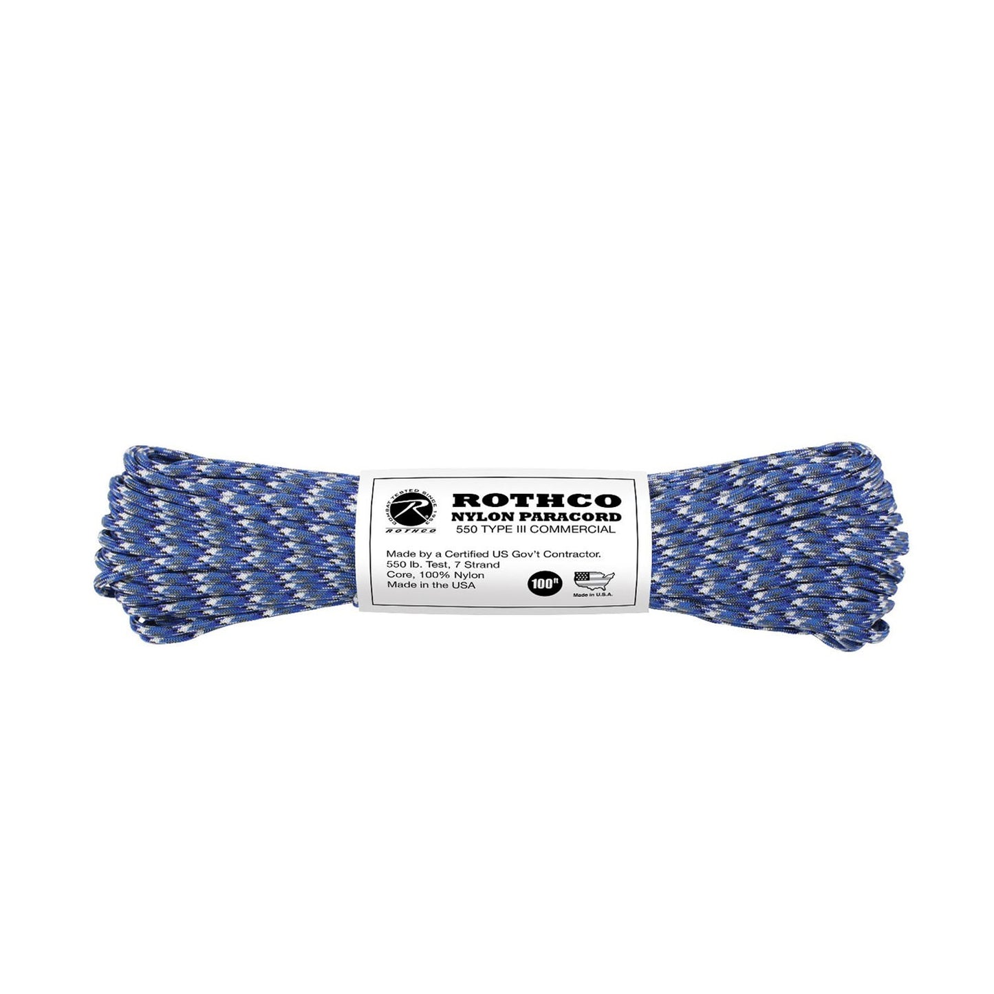 Rothco 550lb Type III Nylon Camo Paracord
