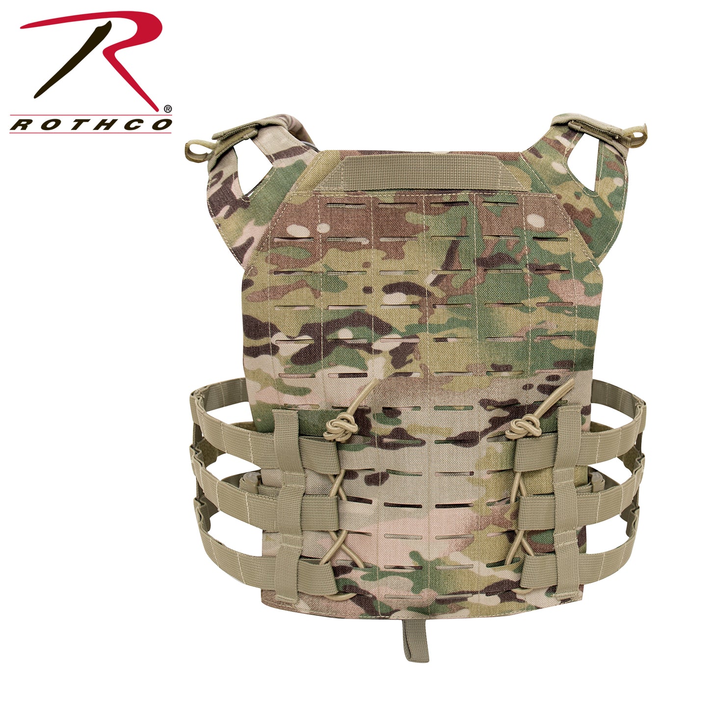 Rothco Laser Cut MOLLE Lightweight Armor Carrier Vest