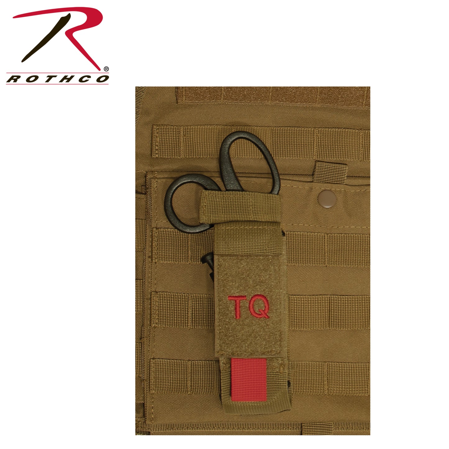 Rothco MOLLE Tactical Tourniquet and Shear Holder Pouch