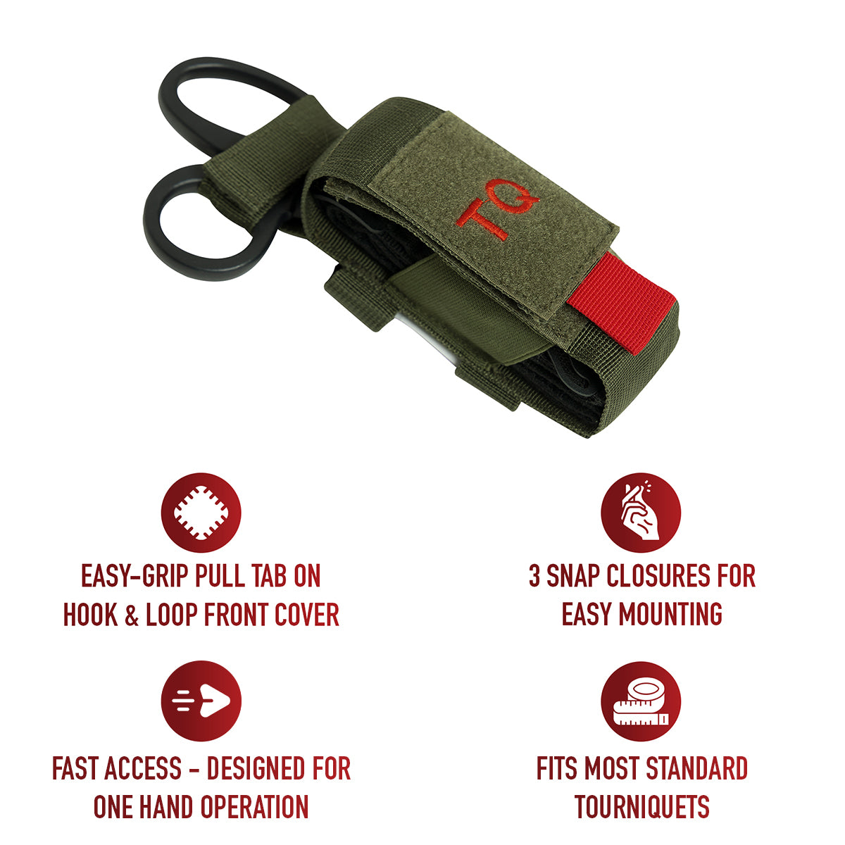 Rothco MOLLE Tactical Tourniquet and Shear Holder Pouch