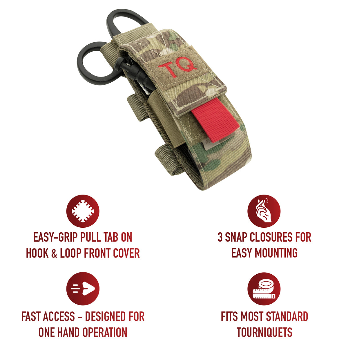 Rothco MOLLE Tactical Tourniquet and Shear Holder Pouch