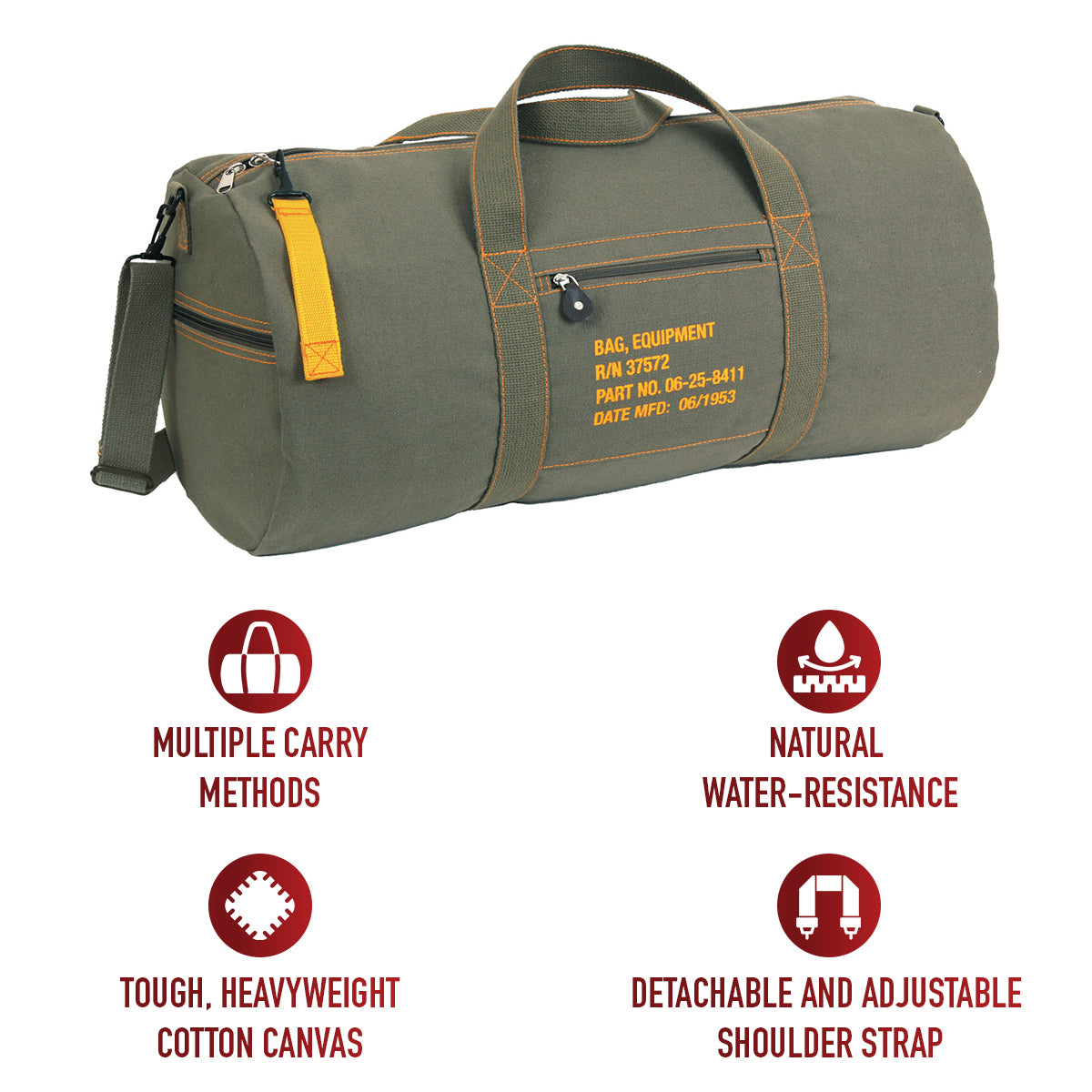 Rothco Canvas Equipment Bag