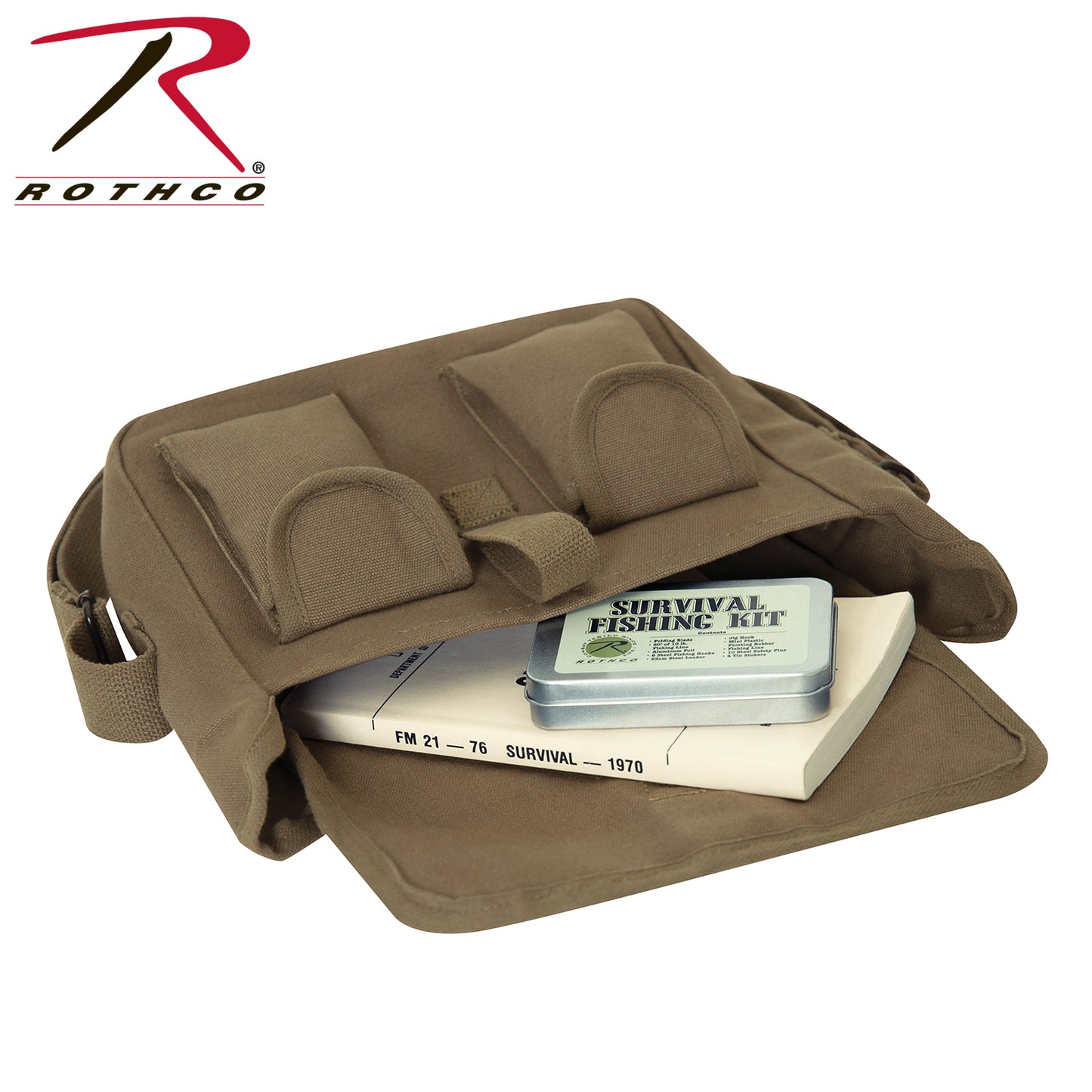 Rothco Canvas Ammo Shoulder Bag