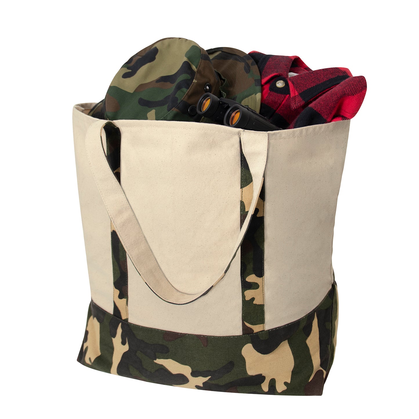 Rothco Large Camo Canvas Tote Bag