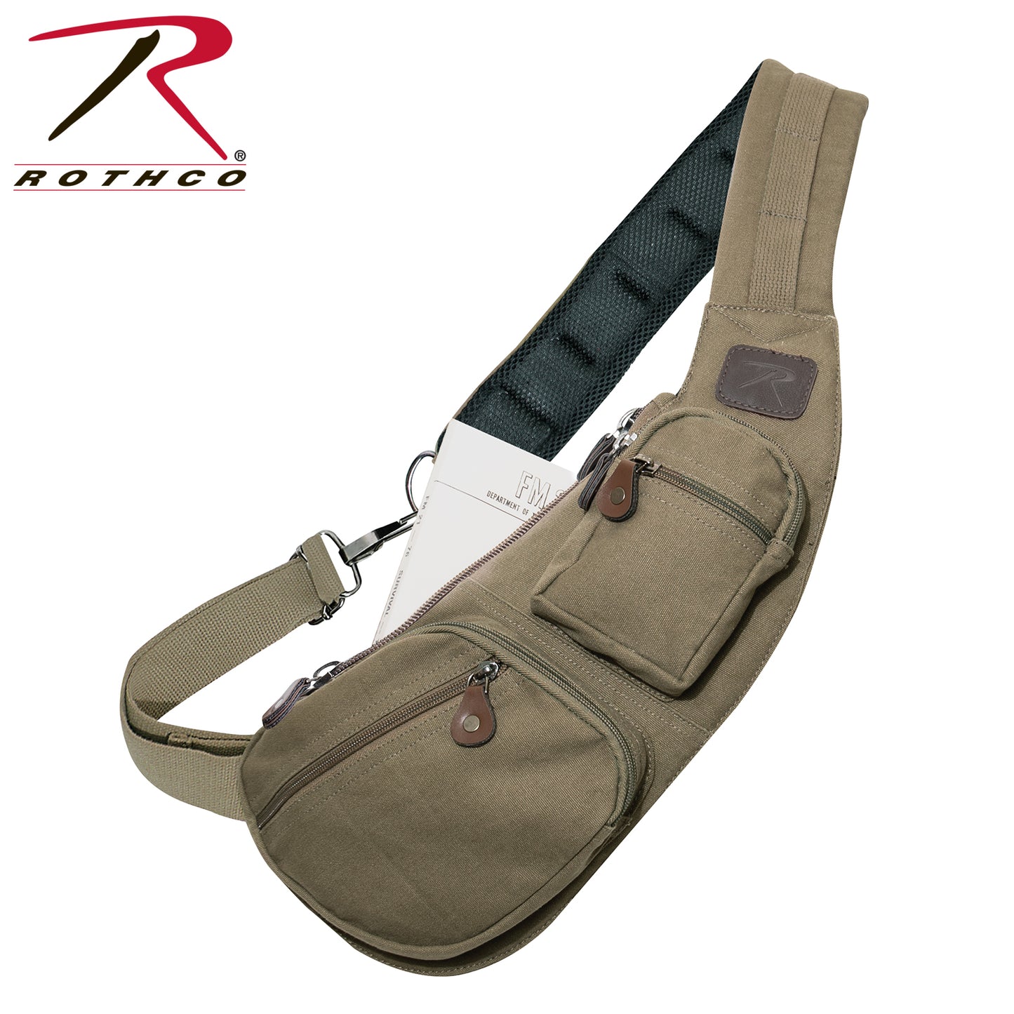 Rothco Crossbody Canvas Sling Bag
