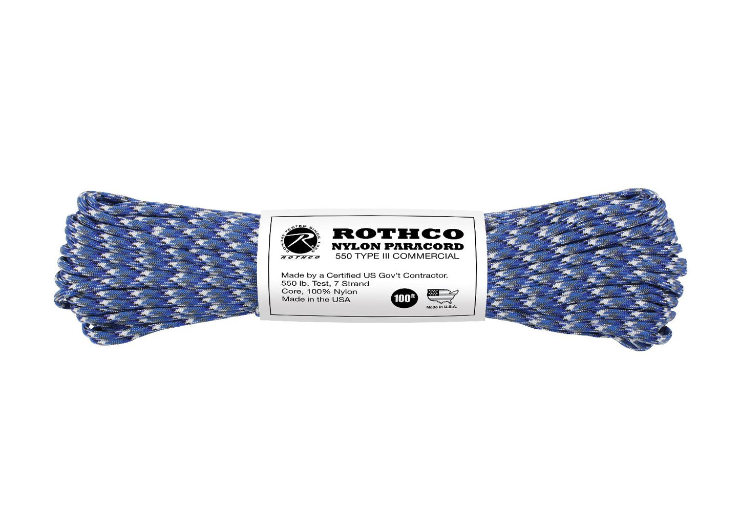 Rothco Nylon Paracord Type III 550 LB