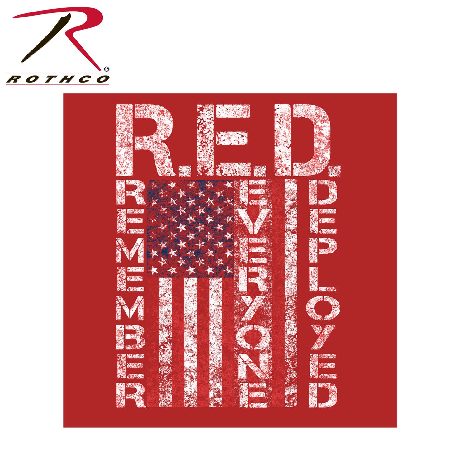 Rothco Concealed Carry R.E.D. (Remember Everyone Deployed) Hoodie