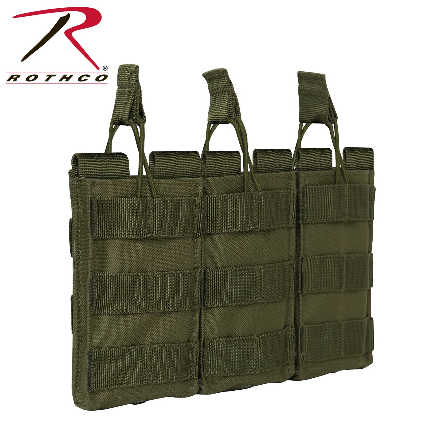 Rothco MOLLE Open Top Triple Mag Pouch