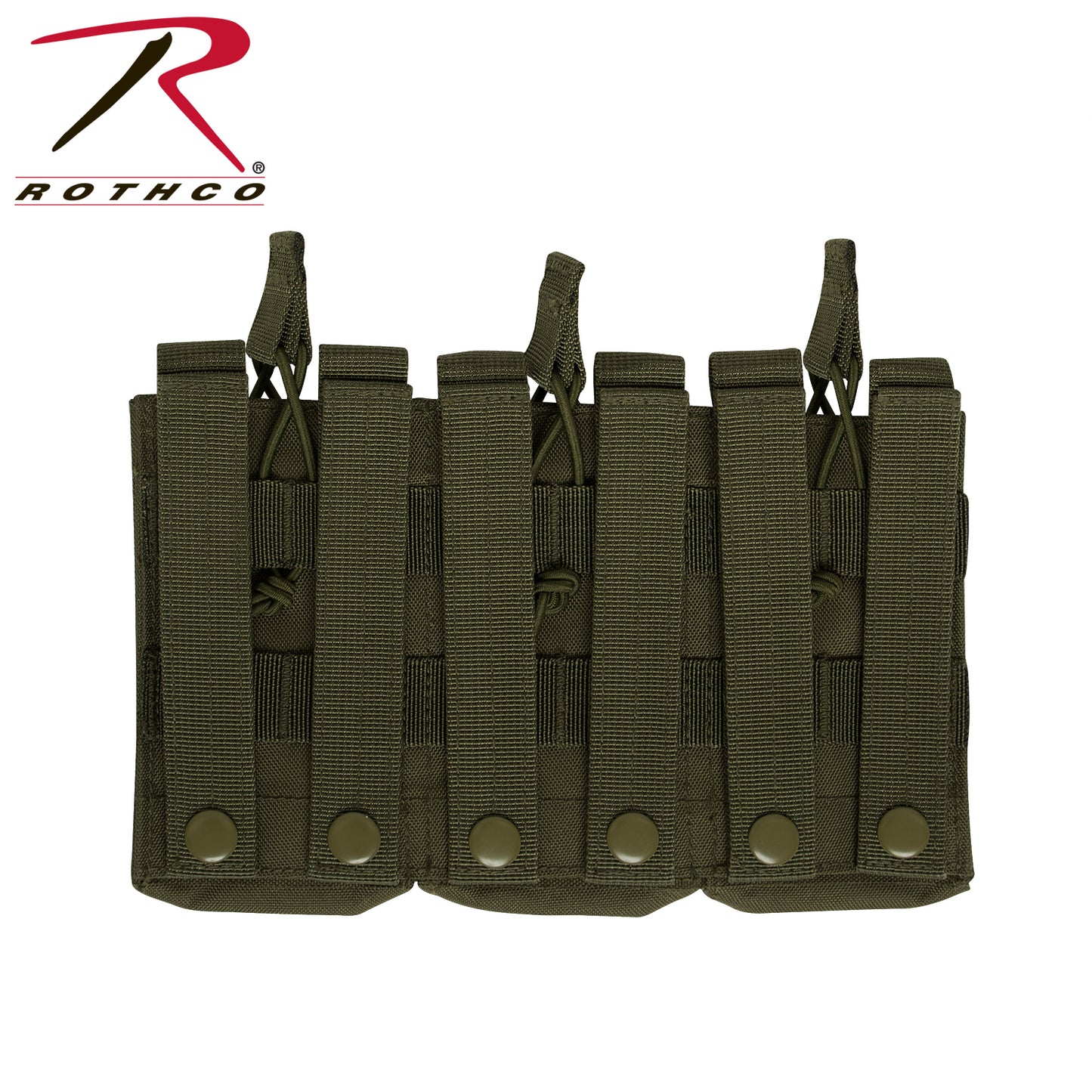 Rothco MOLLE Open Top Triple Mag Pouch