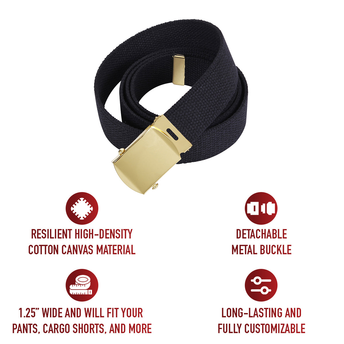 Rothco Web Belts - 44 Inches Long