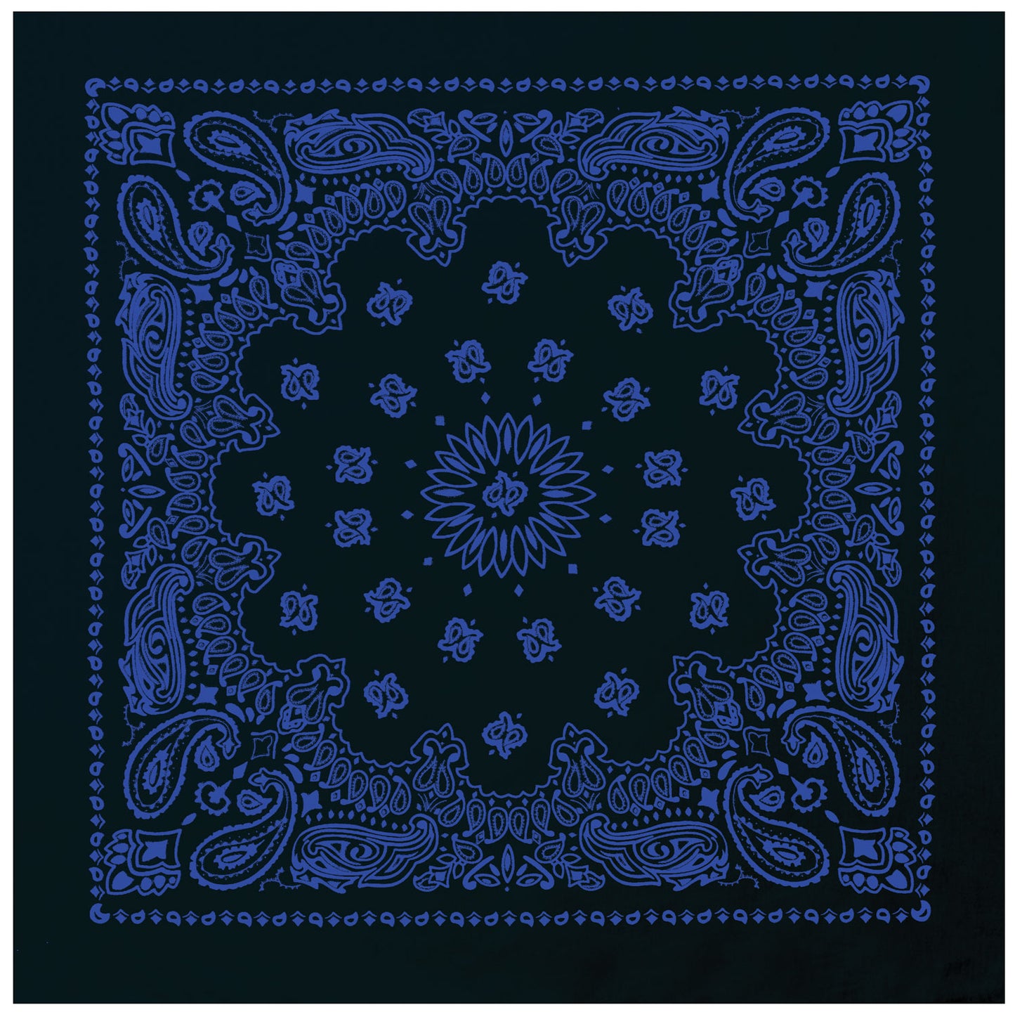 Rothco Trainmen Paisley Bandana – Extra-Large 27” X 27"