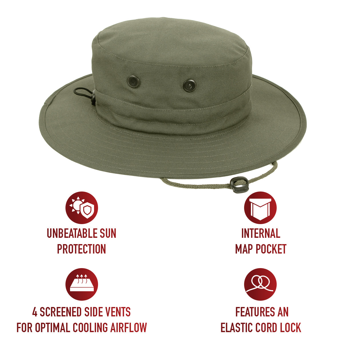 Rothco Adjustable Boonie Hat