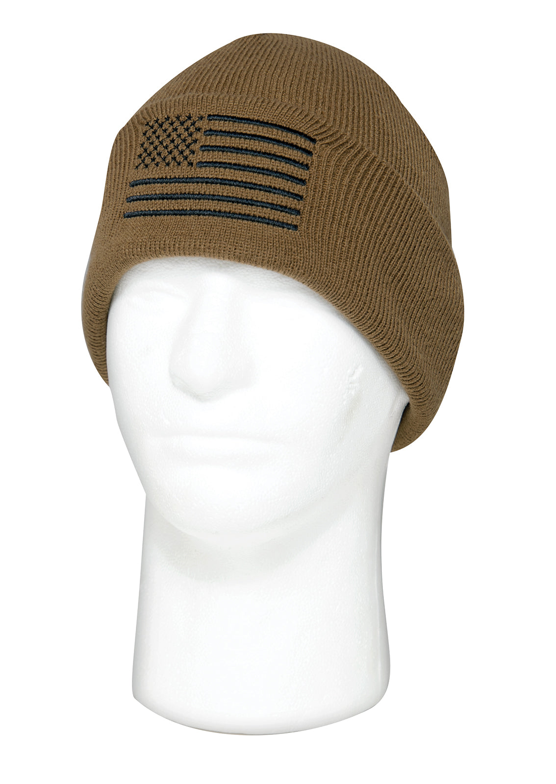 Rothco US Flag Embroidered Fine Knit Watch Cap