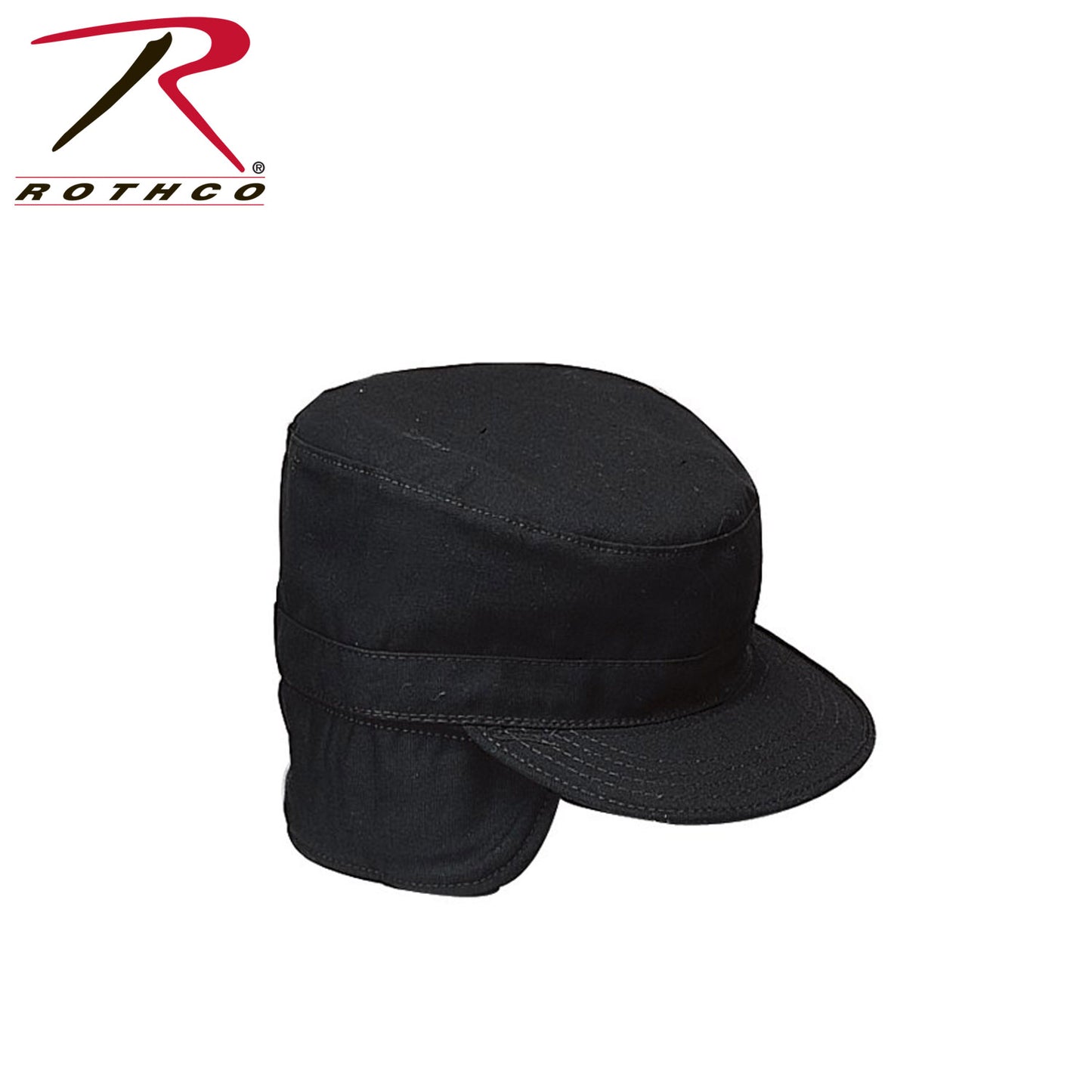 Rothco G.I. Type Combat Caps With Flaps - Olive Drab