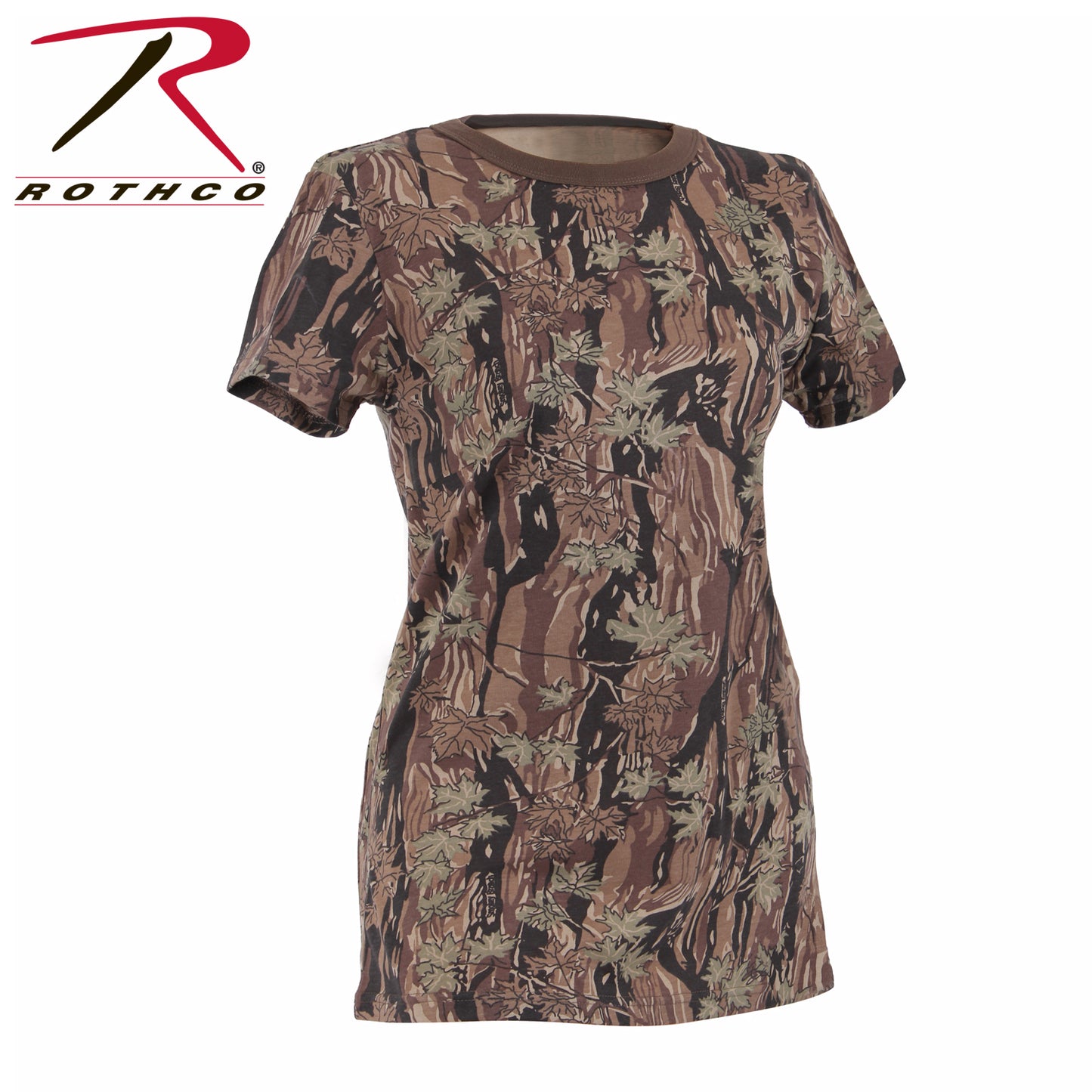 Rothco Womens Long Length Camo T-Shirt