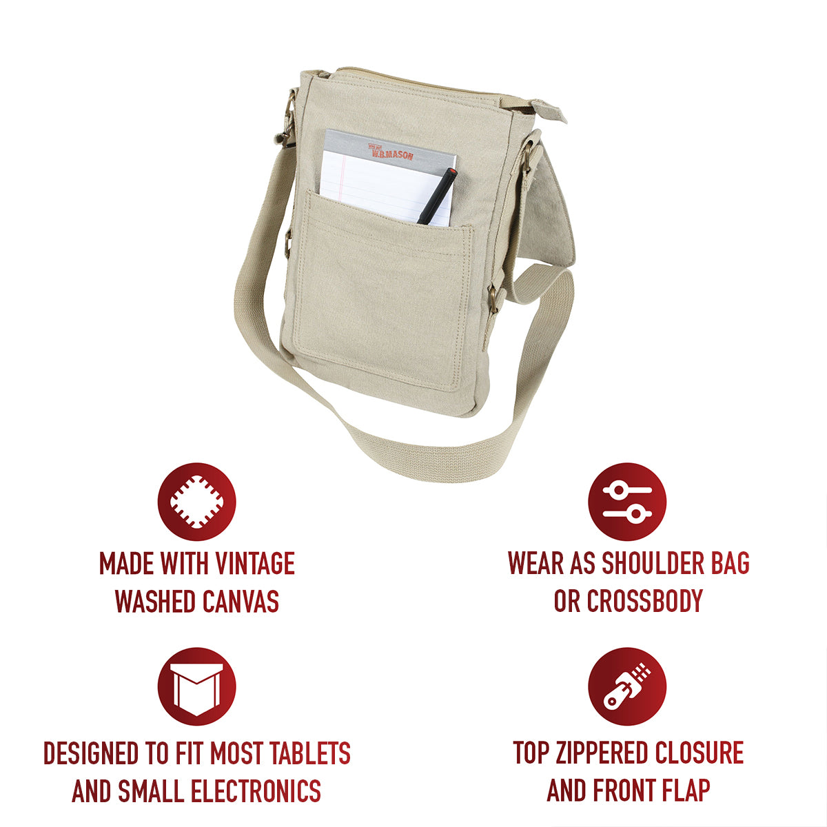 Rothco Vintage Canvas Tech Bag