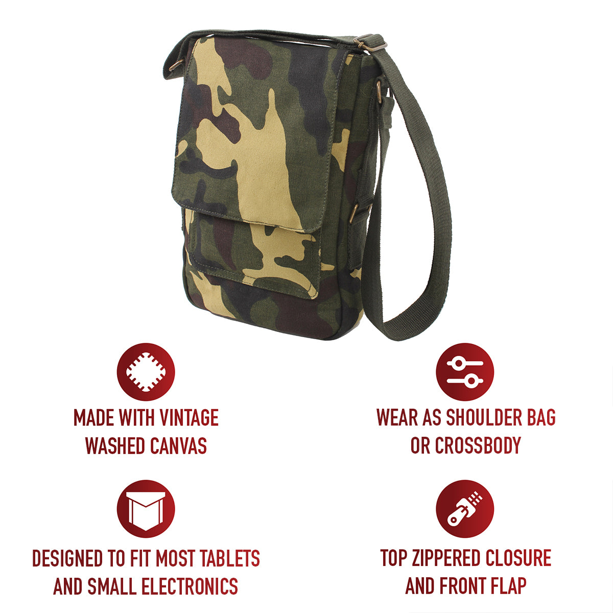 Rothco Vintage Canvas Tech Bag