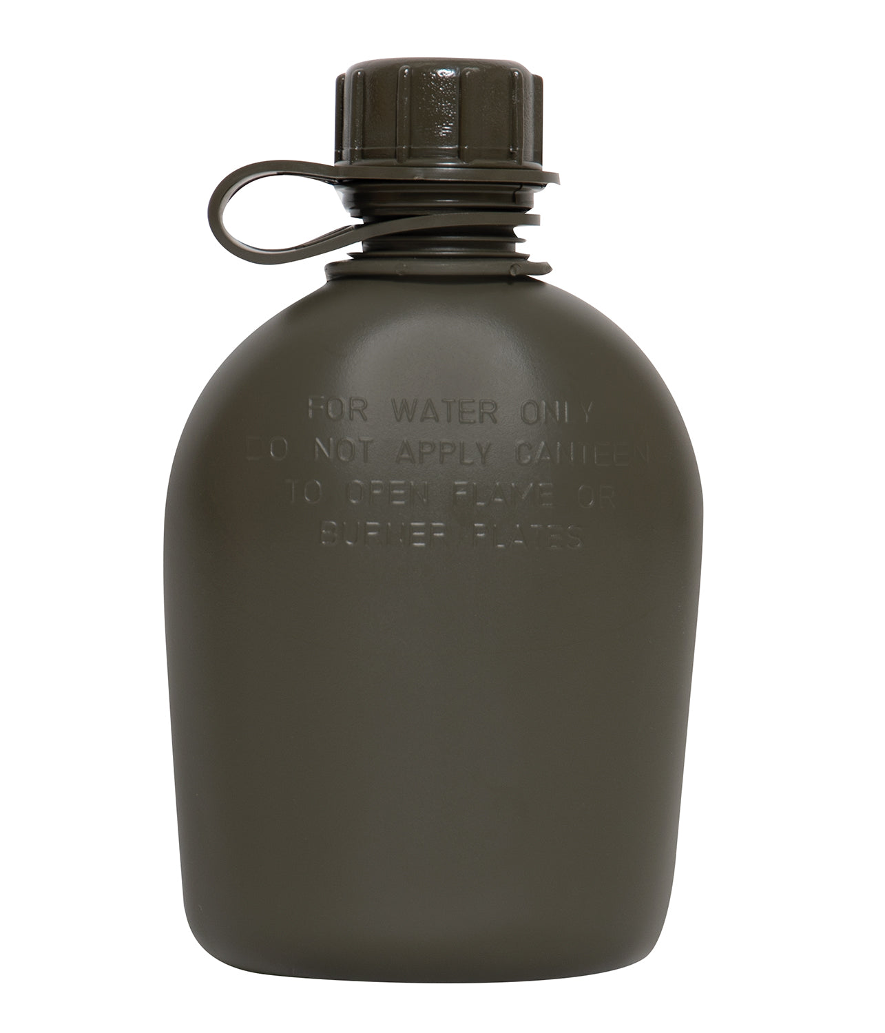 Genuine G.I. 3 Piece 1 QT. Canteen with Clip