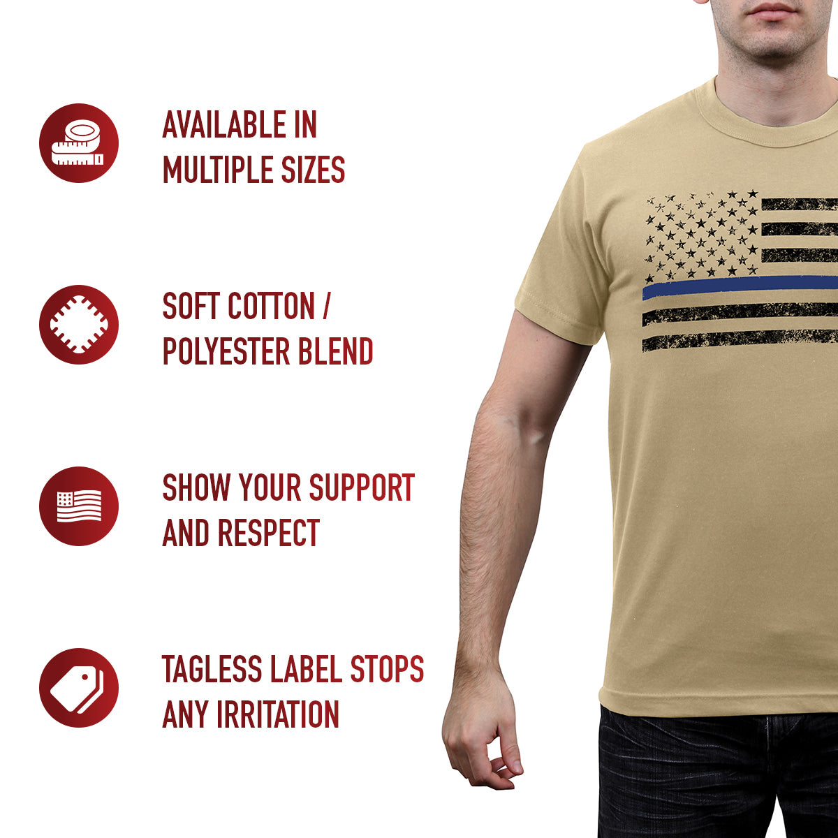 Rothco Thin Blue Line T-Shirt