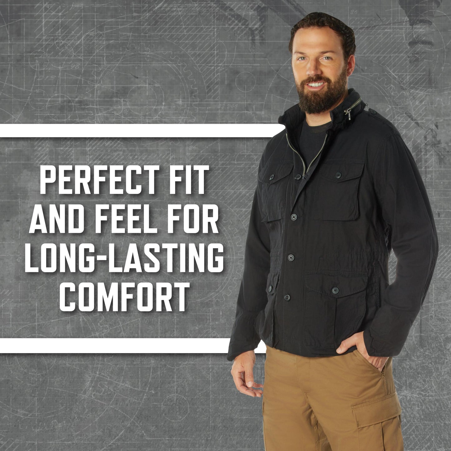 Rothco Vintage Lightweight M-65 Field Jacket