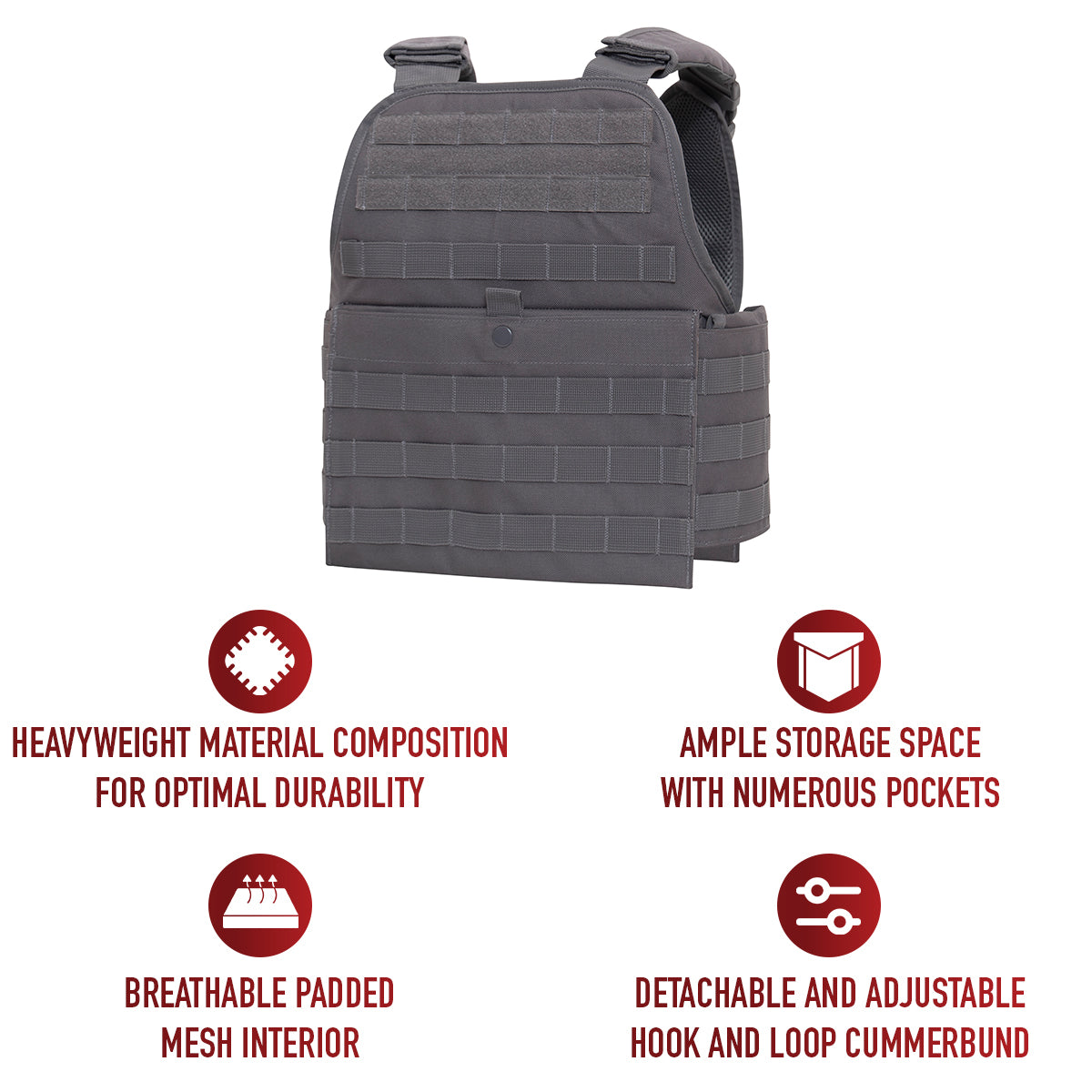 Rothco MOLLE Plate Carrier Vest