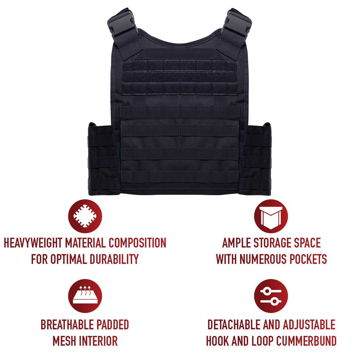 Rothco MOLLE Plate Carrier Vest