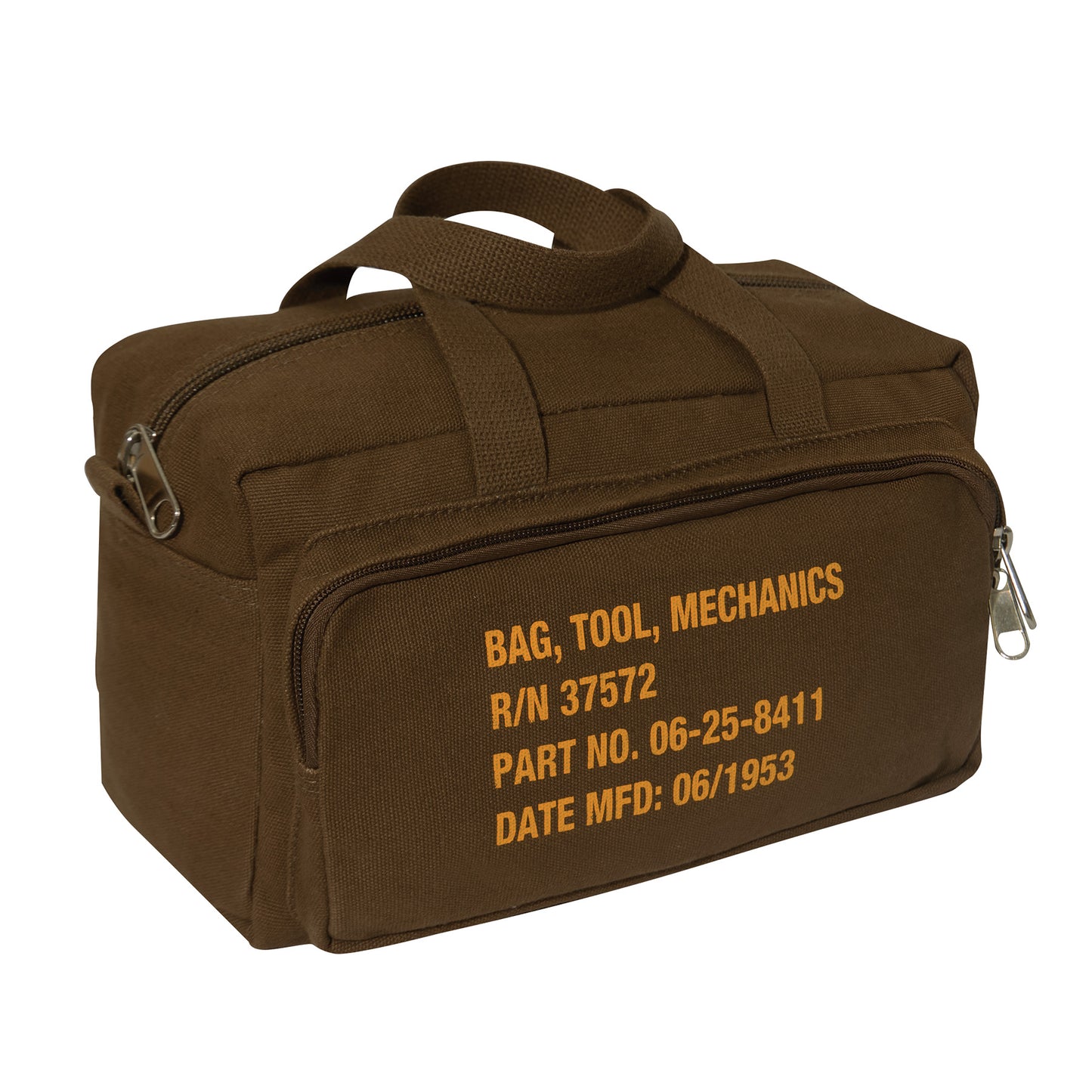 Rothco G.I. Type Zipper Pocket Mechanics Tool Bag With Military Stencil