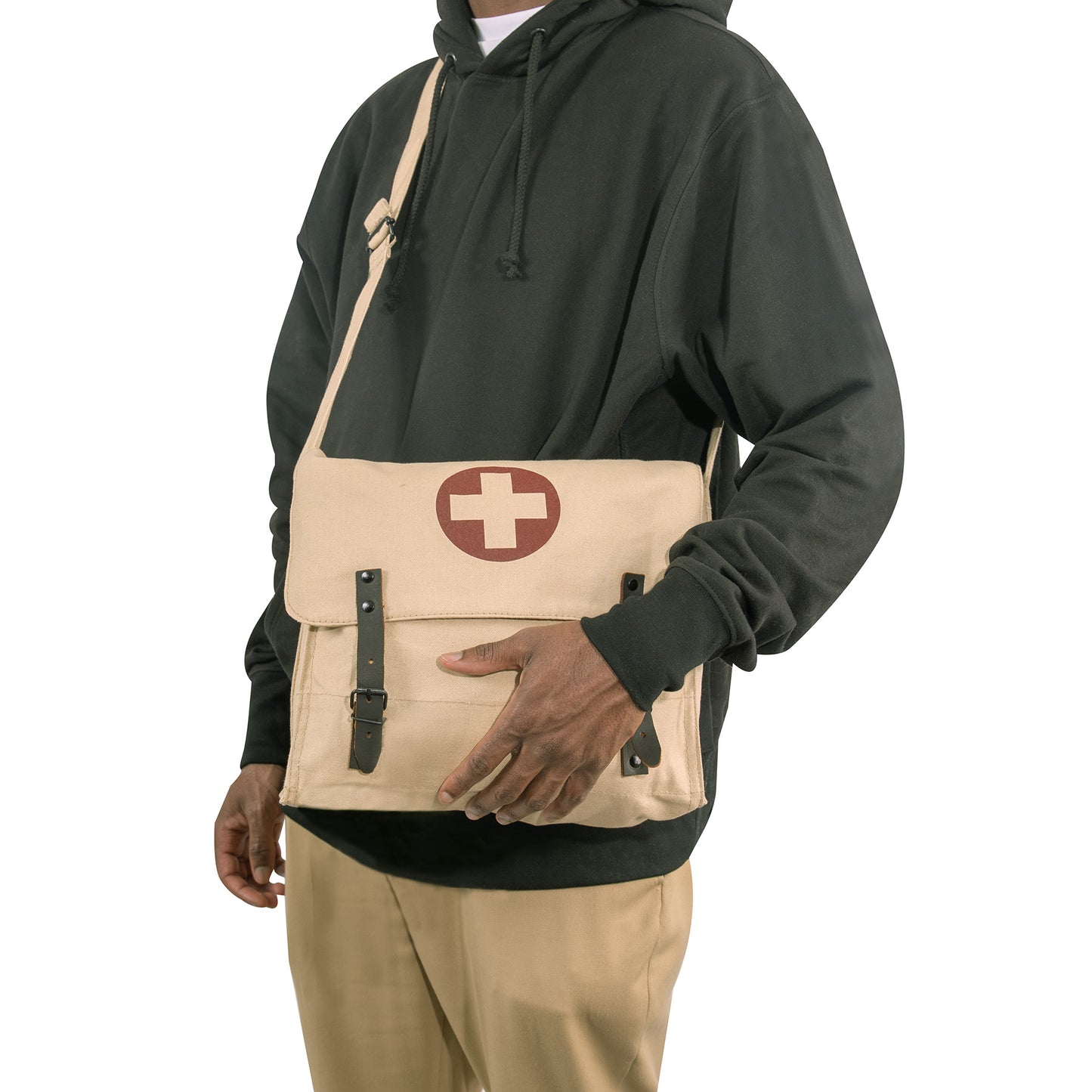 Rothco Vintage Medic Canvas Bag With Cross